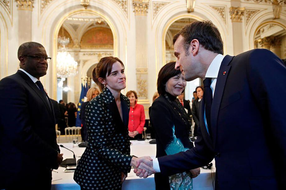 Emma Watson asistió a la cumbre por la igualdad entre hombres y mujeres