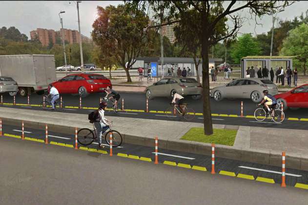 Comienza construcción de  ciclorruta de la calle 116 en Bogotá