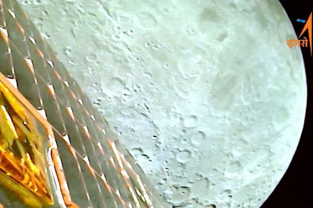 Conozca el video de la nave de India que acaba de alcanzar la órbita lunar