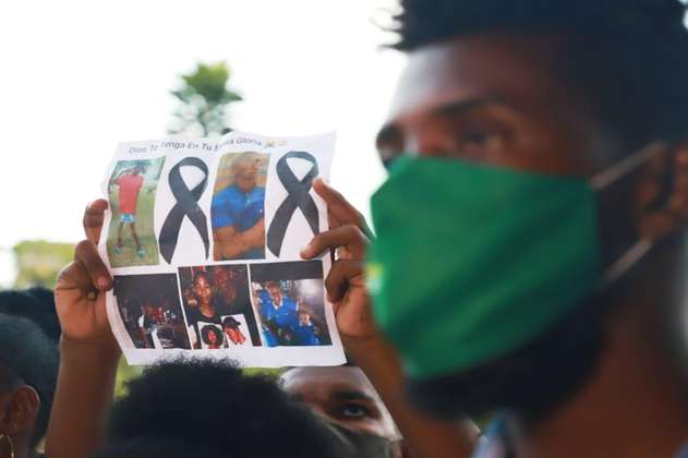 Comunidades marcharon en Cali para pedir justicia por la masacre de Llano Verde