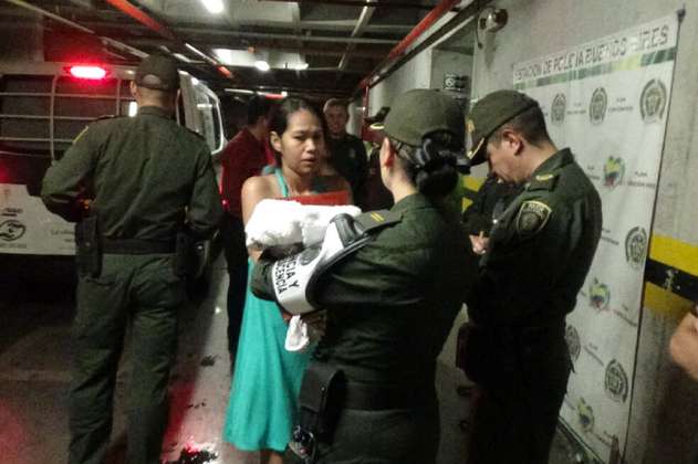 Rescatan a bebé de 25 días que había sido raptada en el centro de Medellín