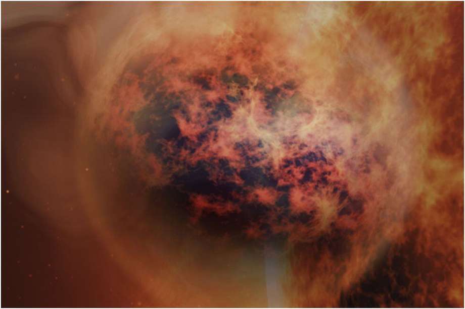 WASP-107b es un exoplaneta gaseoso único que orbita una estrella ligeramente más fría y menos masiva que el Sol.