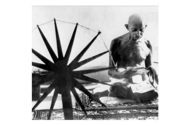 Gandhi: Las palabras mueven, los ejemplos arrastran