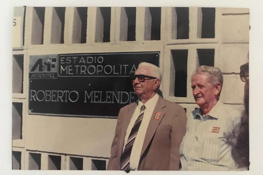 Roberto el "Flaco" Meléndez, exfutbolista con cuyo nombre fue bautizado el Estadio Metroplitano de Barranquilla.