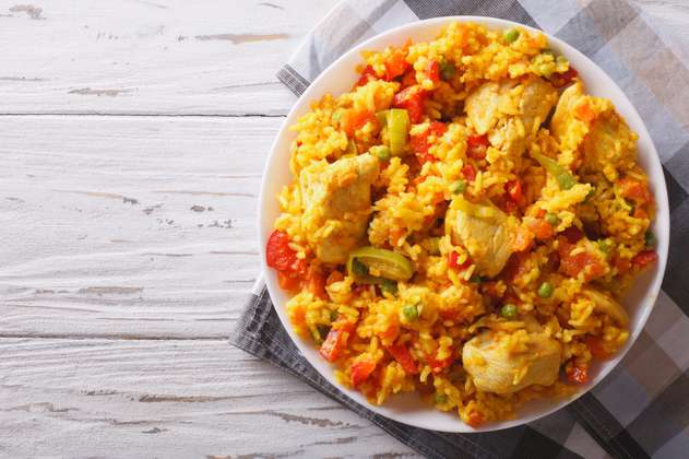 Receta: Ingredientes y cómo preparar arroz con pollo colombiano