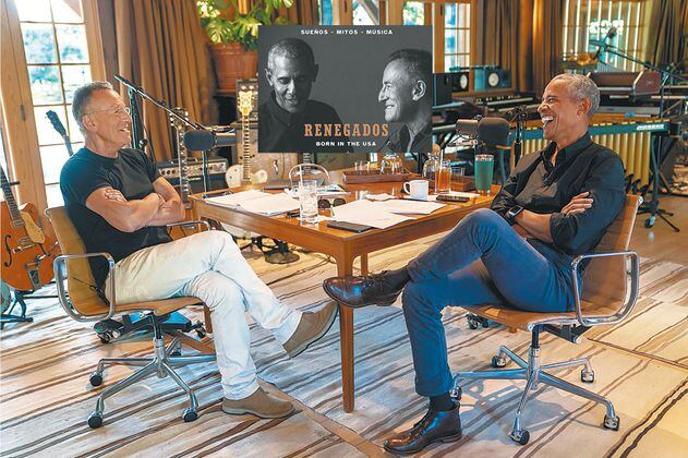 Barack Obama y Bruce Springsteen, charla de “Renegados”
