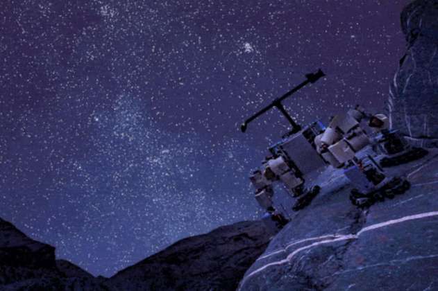 Lemur-3, el robot escalador de la NASA, descubre fósiles en el Valle de la Muerte