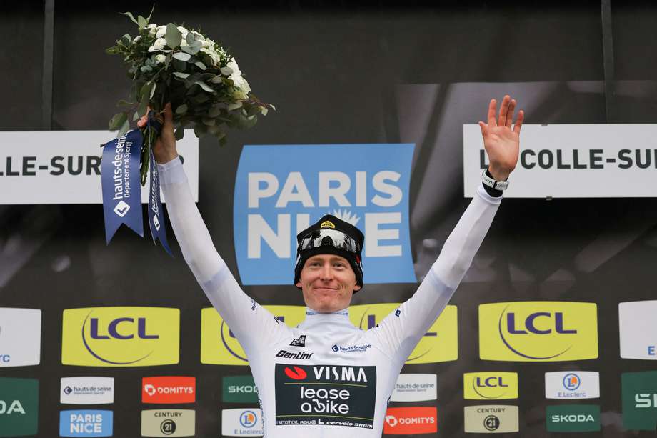 Matteo Jorgenson, pedalista del Visma, logró el título de la París-Niza.