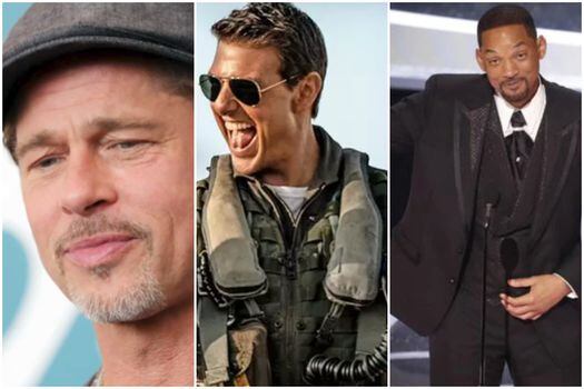 Brad Pitt, Tom Cruise and Will Smith.