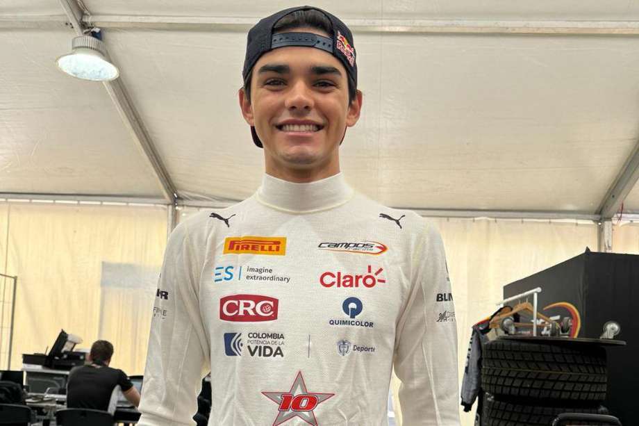 Sebastián Montoya, piloto colombiano en la Fórmula 3.