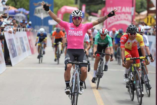 Juan Esteban Guerrero se quedó con la sexta etapa de la Vuelta de la Juventud
