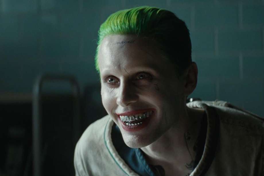Jared Leto en su interpretación del Joker en "Liga de la Justicia".