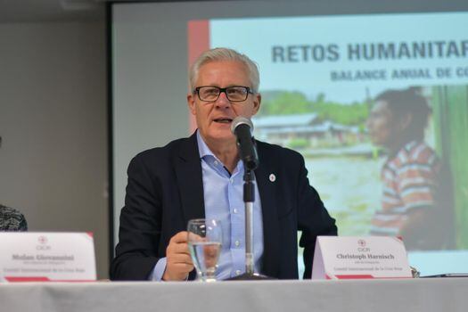 Christoph Harnisch, jefe de la delegación del CICR en Colombia/ José Vargas - El Espectador.