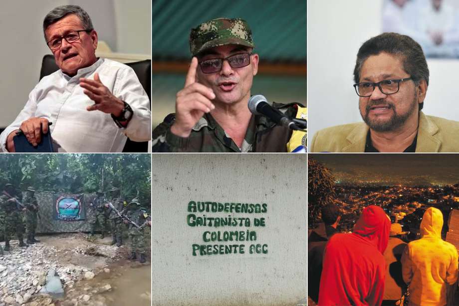 Los siete grupos armados ilegales son divididos por sus ideales políticos para avanzar en diálogos con el gobierno de Gustavo Petro.