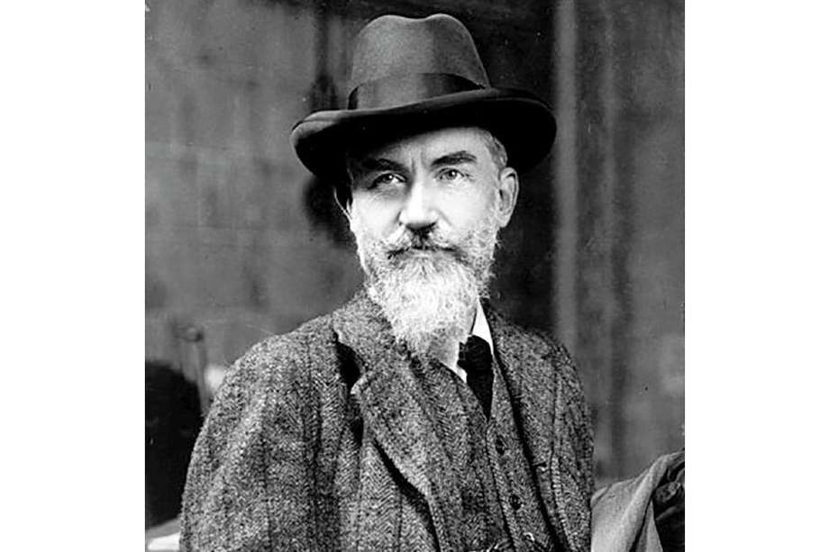 George Bernard Shaw, autor de 'Pigmalión' y 'Santa Juana'.
