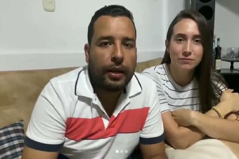 Concejal de Pereira, Joan Manuel Ríos Bedoya y su novia Daniela Garcés, estuvieron en termales en plena cuarentena.