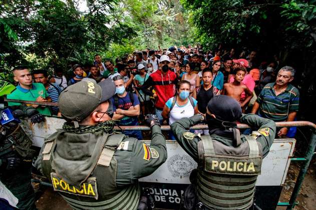 Migrantes venezolanos no tienen protección ante el coronavirus en Norte de Santander