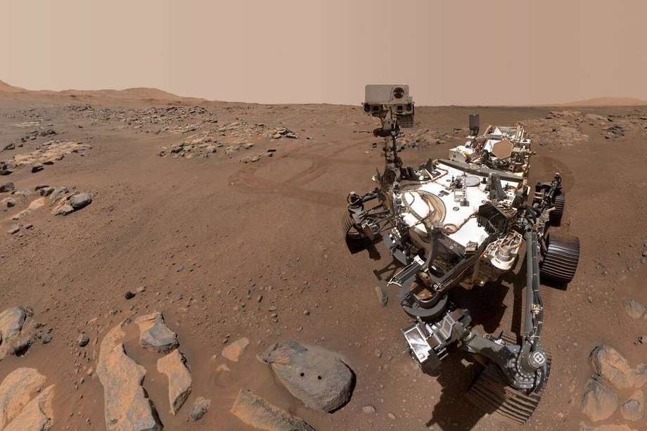El rover llegó hace más de dos años a Marte.