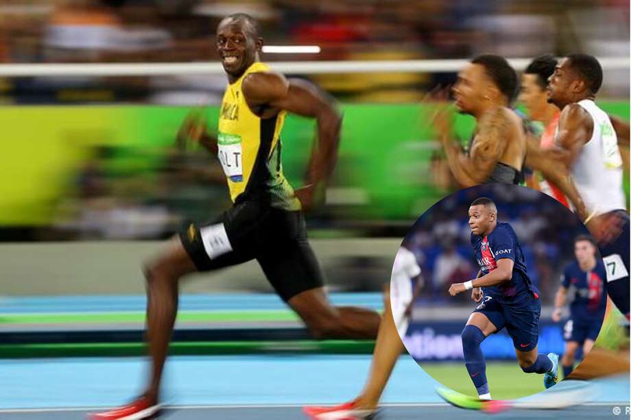 Usain Bolt, el hombre más rápido de la historia.
