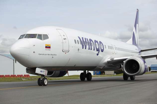 La aerolínea Wingo anuncia tarifas desde $50.000 para trayectos domésticos