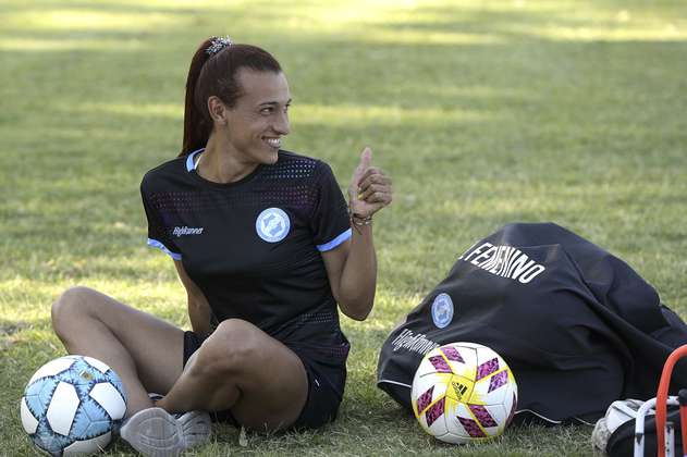 Mara Gómez, primera jugadora transgénero en la liga Argentina