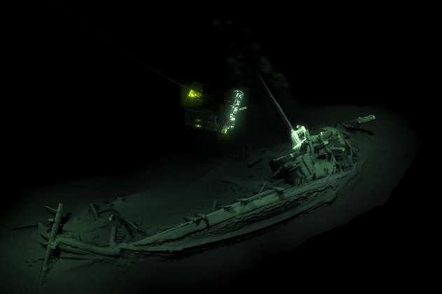 Hallados en el mar Negro los restos de un barco de hace 2.400 años