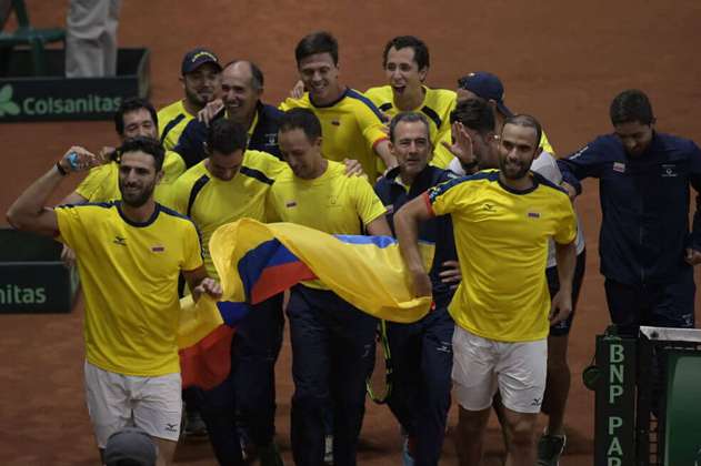 Bélgica y Australia serán los rivales de Colombia en la Copa Davis