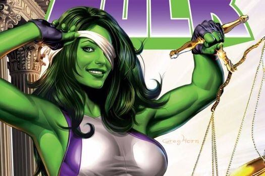 Tatiana Maslany en su interpretación de Jennifer Walters en "She-Hulk".