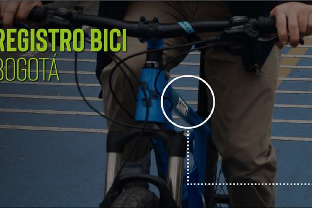 Registre su bicicleta y ayude a combatir su hurto en Bogotá