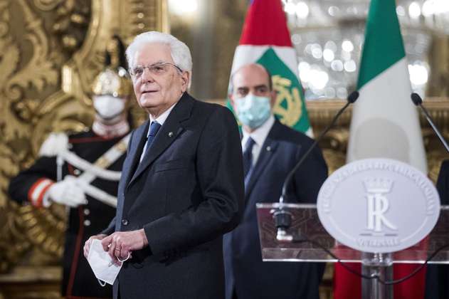 Sergio Mattarella, reelegido como presidente de Italia
