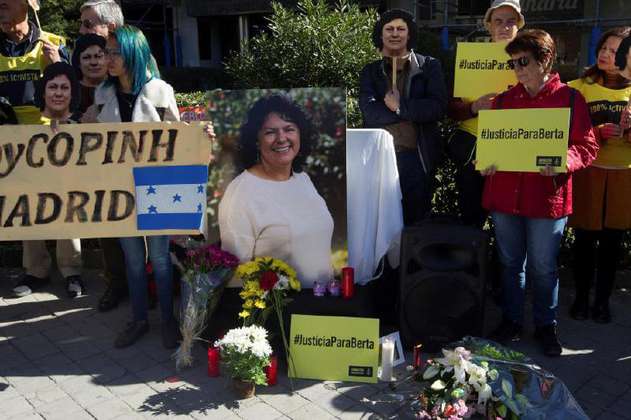 Se sigue pidiendo justicia por asesinato de Berta Cáceres