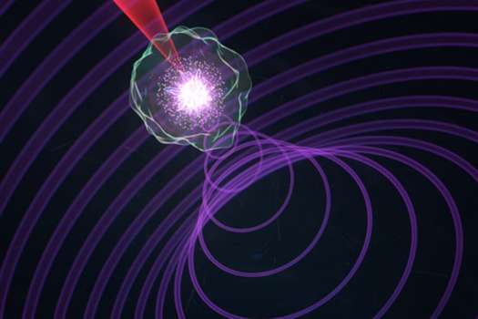 Los científicos han demostrado por primera vez que la luz puede forzar una torsión sobre sí misma en ausencia de fuerzas externas. / USAL
