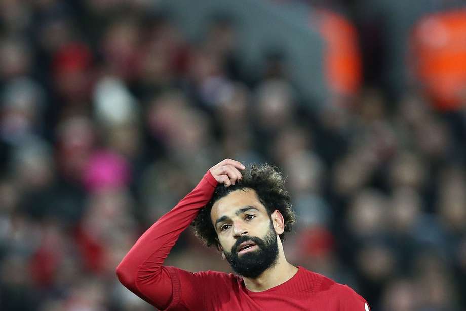 Mohamed Salah, referente del Liverpool de Jürgen Klopp.