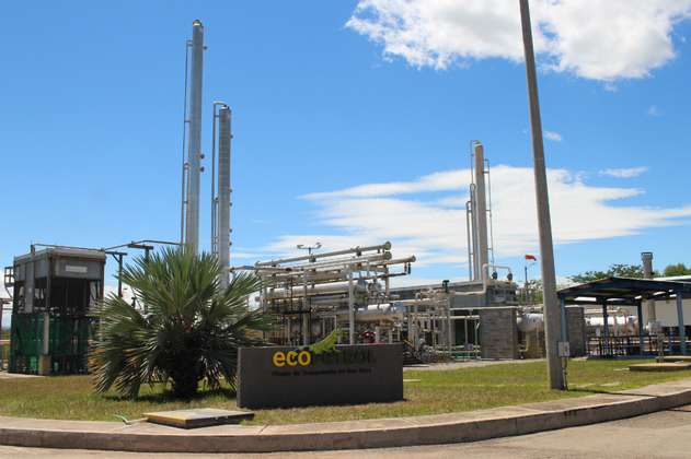 Planta de tratamiento de gas Dina pasa a ser operada por Ecopetrol