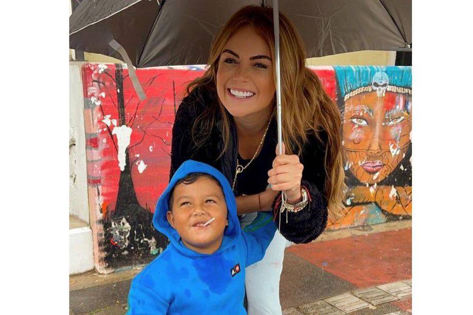 Así es la reacción de la presentadora Sara Uribe cuando su hijo Jacobo comparte con Pauleth Pastrana, nueva pareja de su ex Fredy Guarín.