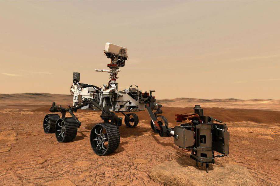 El rover Perseverance llegará a Marte en 2021.