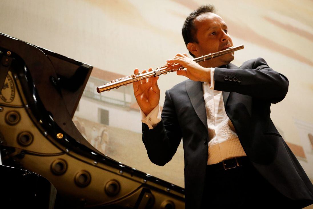 Cristian Guerrero presenta Concertino para flauta, orquesta de cuerdas y timbales