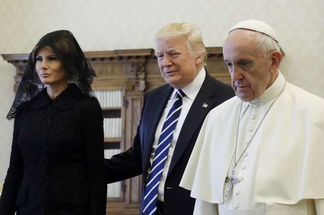 Papa recibe a Trump, un encuentro para limar asperezas