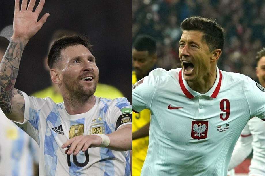Argentina y Polonia quedaron en el grupo C junto a México y Arabia Saudíta. // AFP