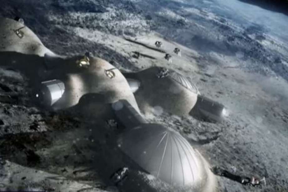 Así sería la primera base lunar permanente de la Agencia Espacial Europea