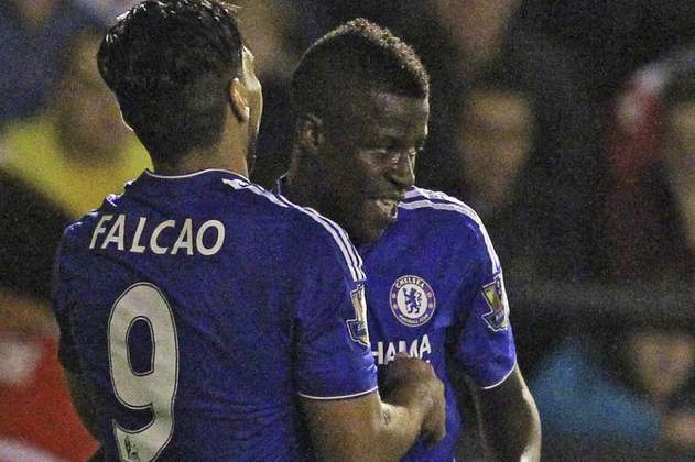 Falcao jugó 33 minutos en el agónico empate del Chelsea contra Newcastle