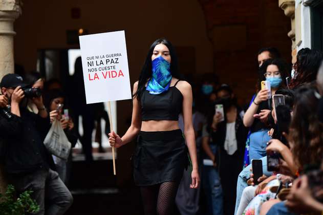 En fotos: Moda para transformar: así fueron los desfiles de ex-Farc en Bogotá
