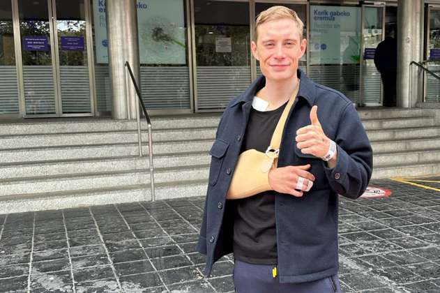 ¡Buenas noticias para Visma! Jonas Vingegaard fue dado de alta del hospital 