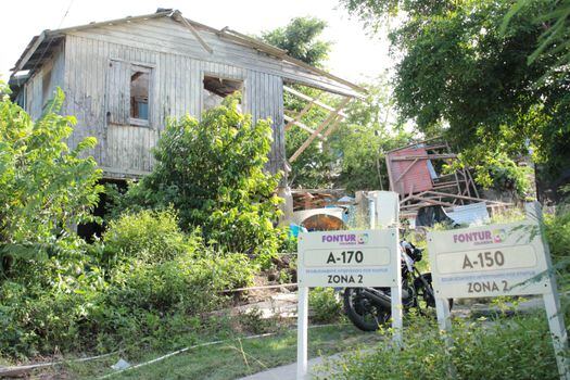En San Andrés, fueron registradas 2.542 viviendas afectadas por el paso del huracán. 