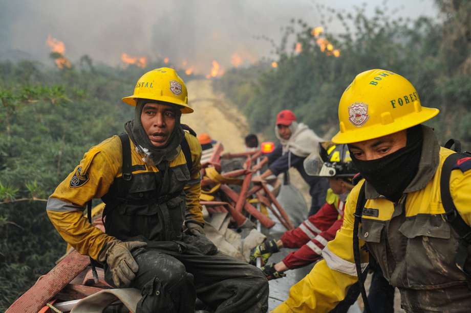 Incendio en Nemocón, Cundinamarca