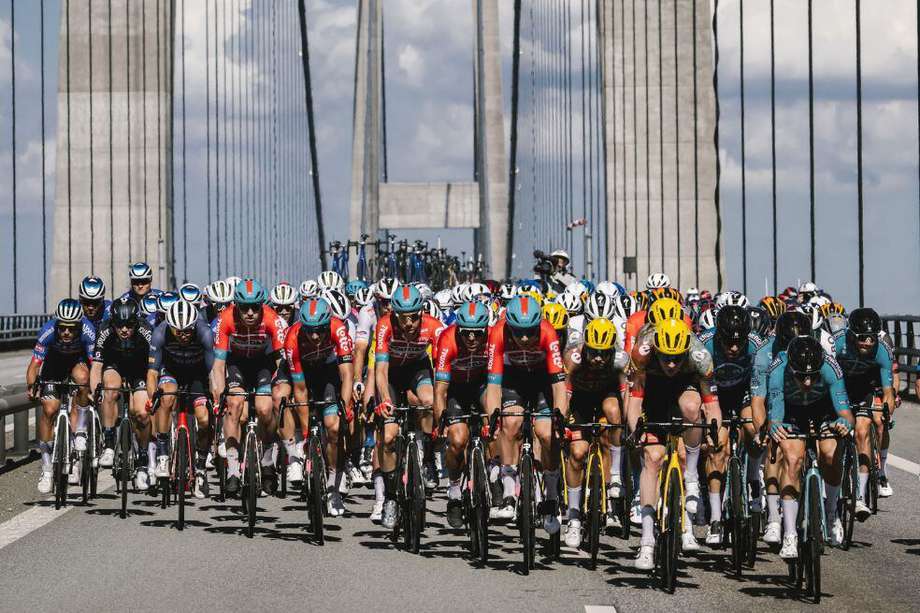 La etapa de este domingo será la tercera y última que se correrá en Dinamarca.