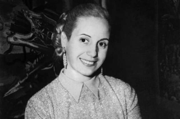 Eva Perón, un soplo de aire fresco en la España en blanco y negro de Franco