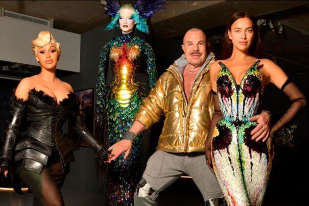 Kim Kardashian y Lady Gaga lucieron los extravagantes diseños de Thierry Mugler