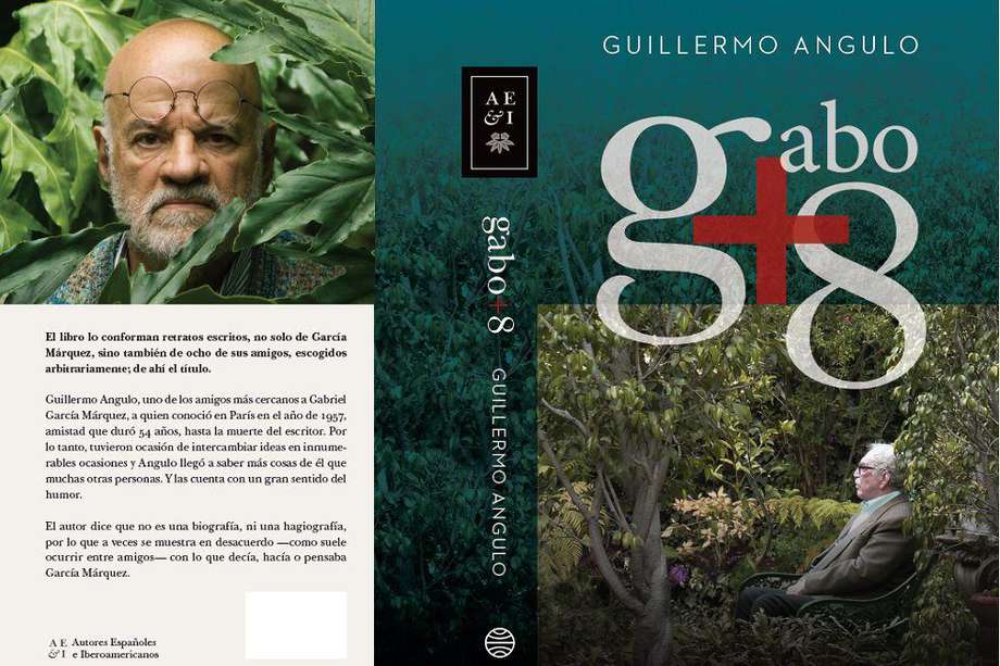 Portada de Gabo + 8, libro de Guillermo Angulo.