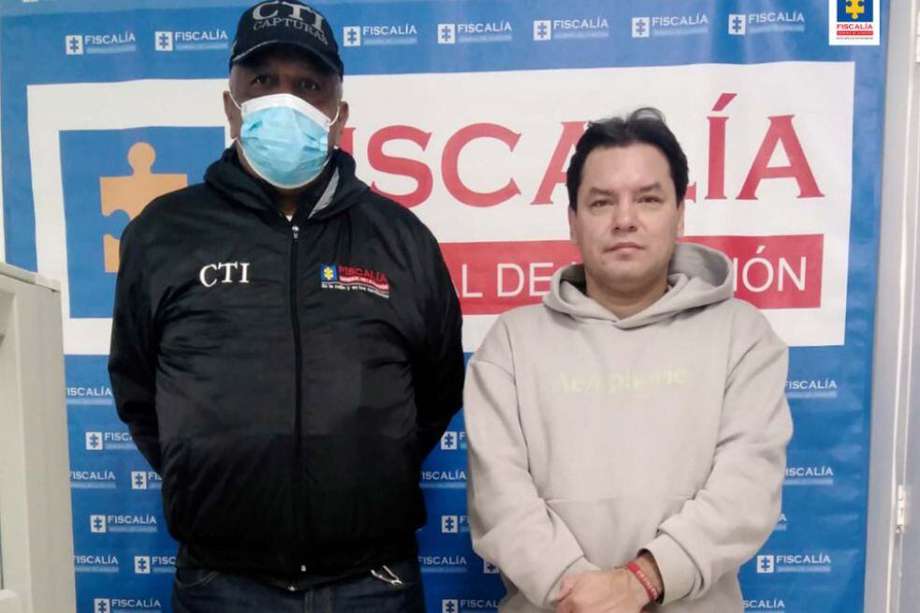 Andrés Mauricio Perdomo está preso desde junio de 2022, luego de entregarse en el búnker de la Fiscalía en Bogotá. 